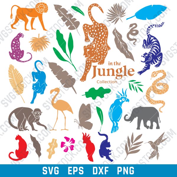 Download Jungle Animals Svg Design Files Svgstock Com Free Svg Files Downlads Get Access To Our Ever Growing Library Of Fonts Graphics Crafts And Much More