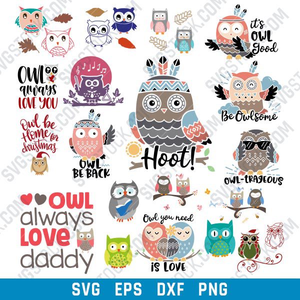 Owl SVG bundle