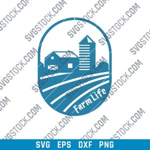 Farme Life Design files - SVG DXF EPS AI CDR