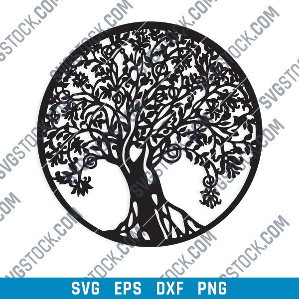 Download Tree Art Design Files Eps Png Svg Dxf Svgstock Com Free Svg Files Downlads Get Access To Our Ever Growing Library Of Fonts Graphics Crafts And Much More