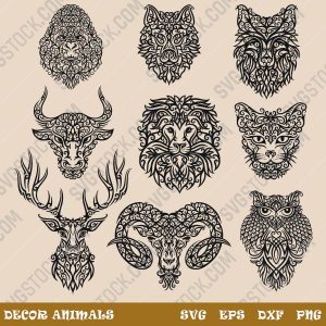 Decor Animals Design files