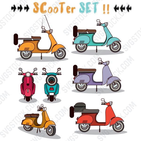 Scooter set design files