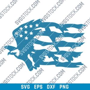 American Eagle Design files P0286 - EPS AI SVG DXF CDR