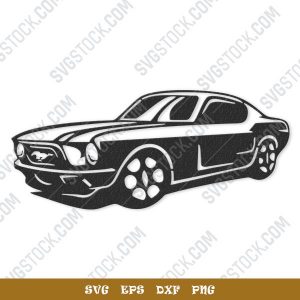 Old car vector design files - SVG DXF EPS PNG