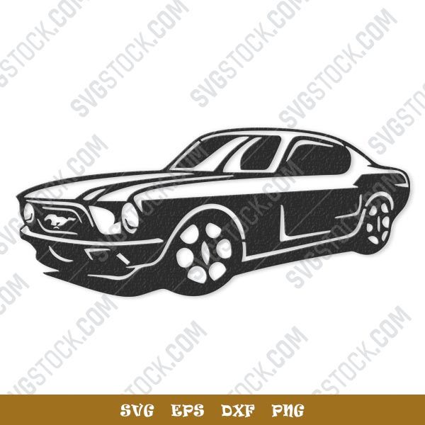 Old car vector design files - SVG DXF EPS PNG