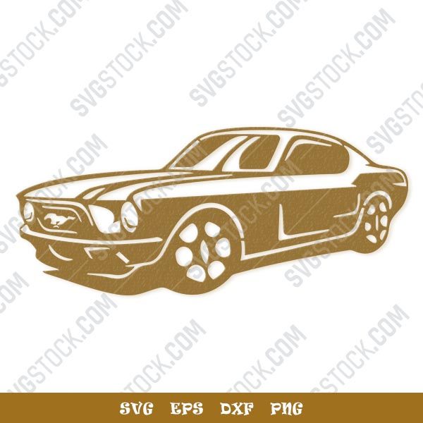 Old car vector design files - SVG DXF EPS PNG