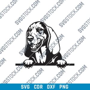 Basset Hound CNC DXF File