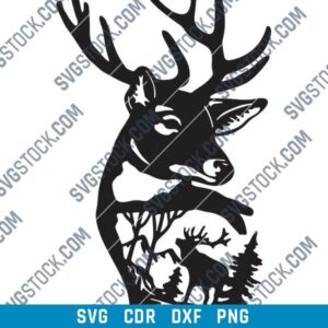 Majestic Deer Wall Decor