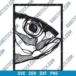 Fish Wall Decor DXF Files
